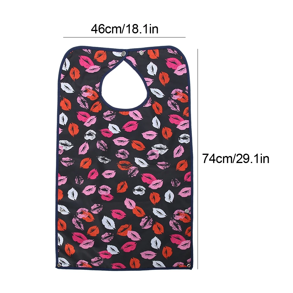 2 шт. водонепроницаемый нагрудник для еды взрослых двойной слой защита