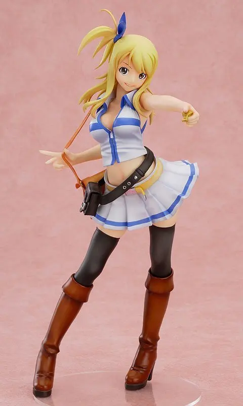 20 -cm Gsc Fairy Tail Lucy Returns Doll Stock Resina Action Toy From Sexy Figure Collection | Figures