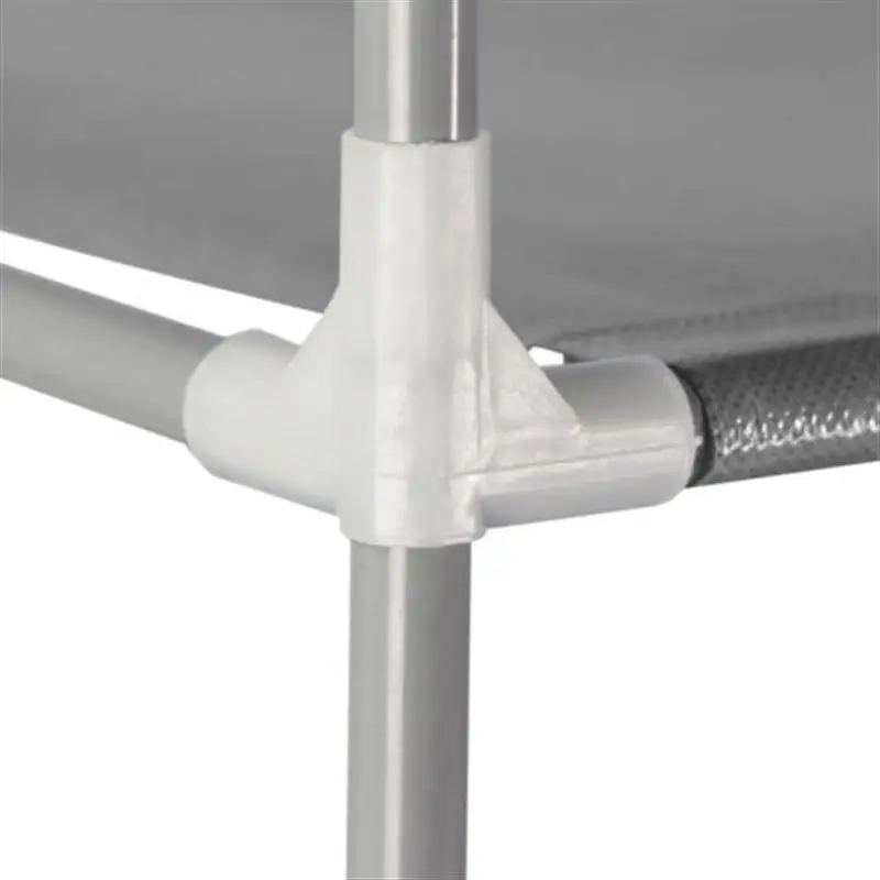 

OUNONA 50 Pair 10 Tier Space Saving Storage Organizer Free Standing Shoe Tower Rack