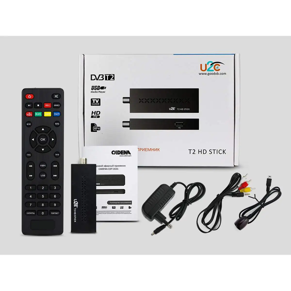 Мини DVB-T2 HD Freeview ТВ ресивер телеприставка цифровой ТВ эфирный ресивер DVB HDMI