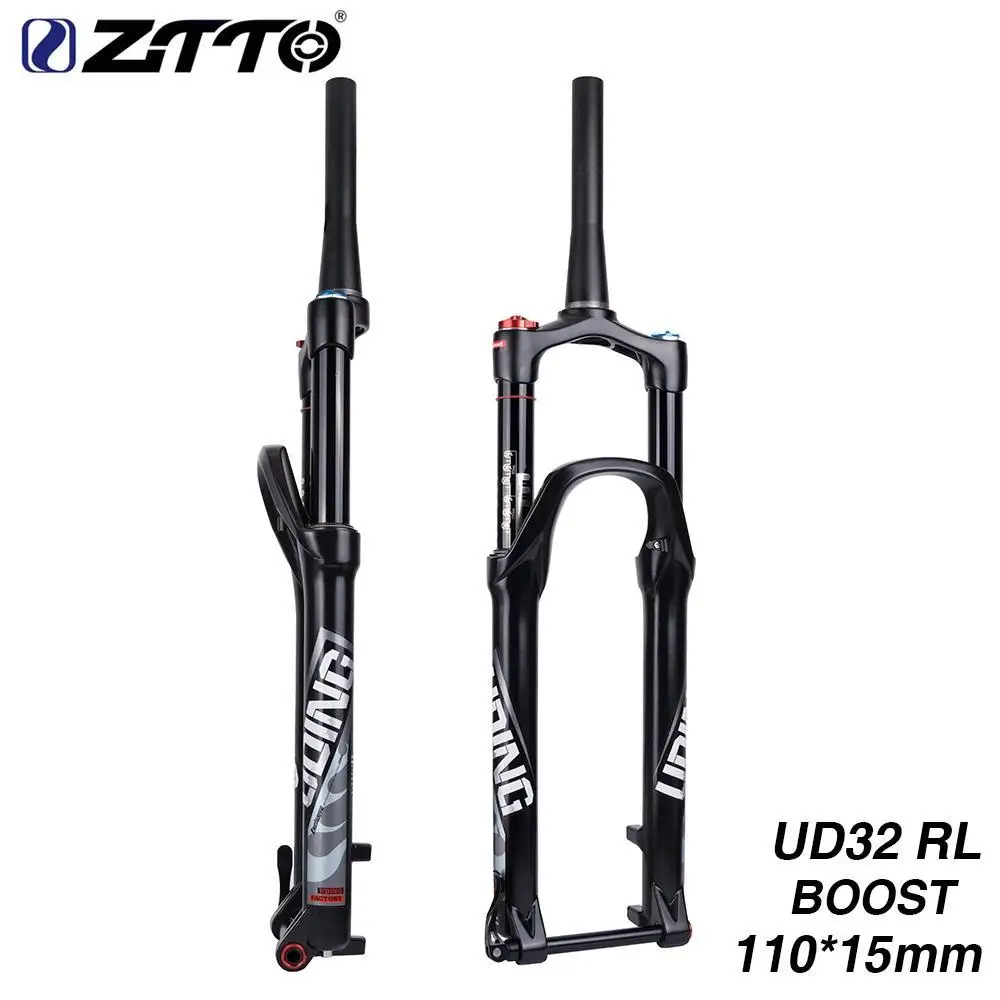 32 RL BOOST 140 мм Air 29 29er 27 5 + Inch 3 0 Plus 110 110*15 вилка подвеска замок коническая через ось для