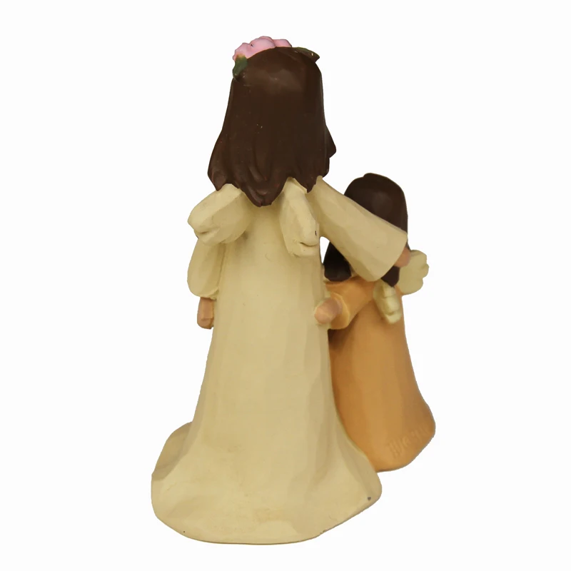 Украшение для сада статуя Ангела аксессуары дома Статуэтка поп Смола ремесло