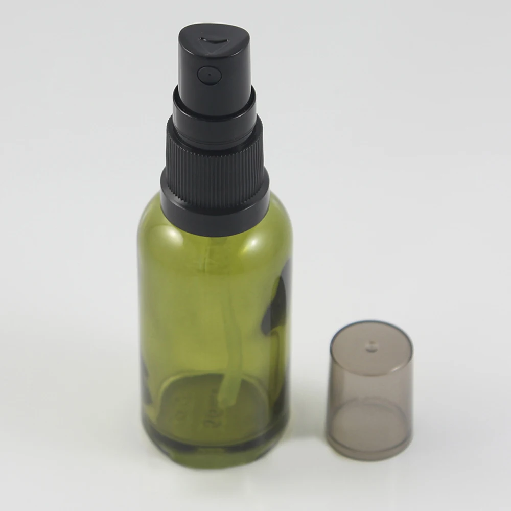 Китайские поставщики стеклянная бутылка для жидкости 30 мл с насосом 1 унция