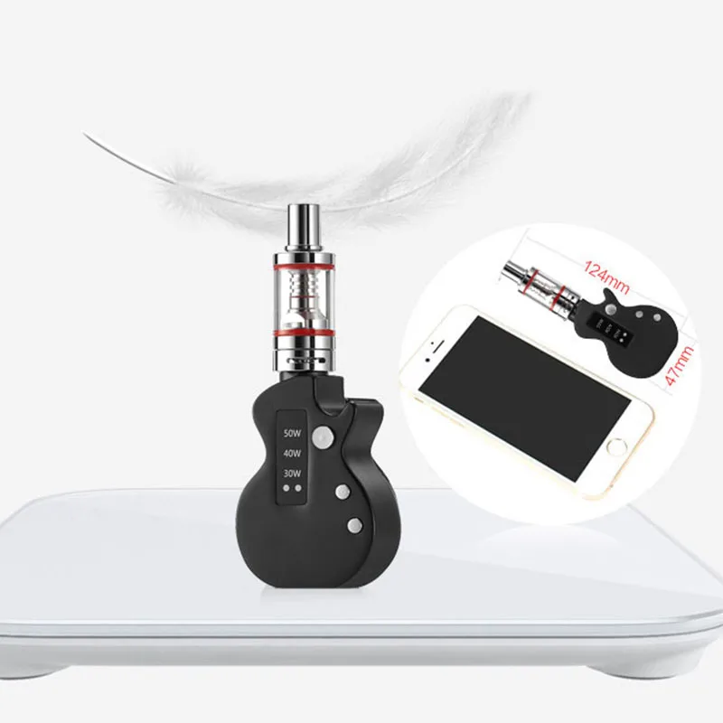 30 50W Vape Kit с 1050mAh батареей и 0.5ohm испаритель все в одном электронная сигарета