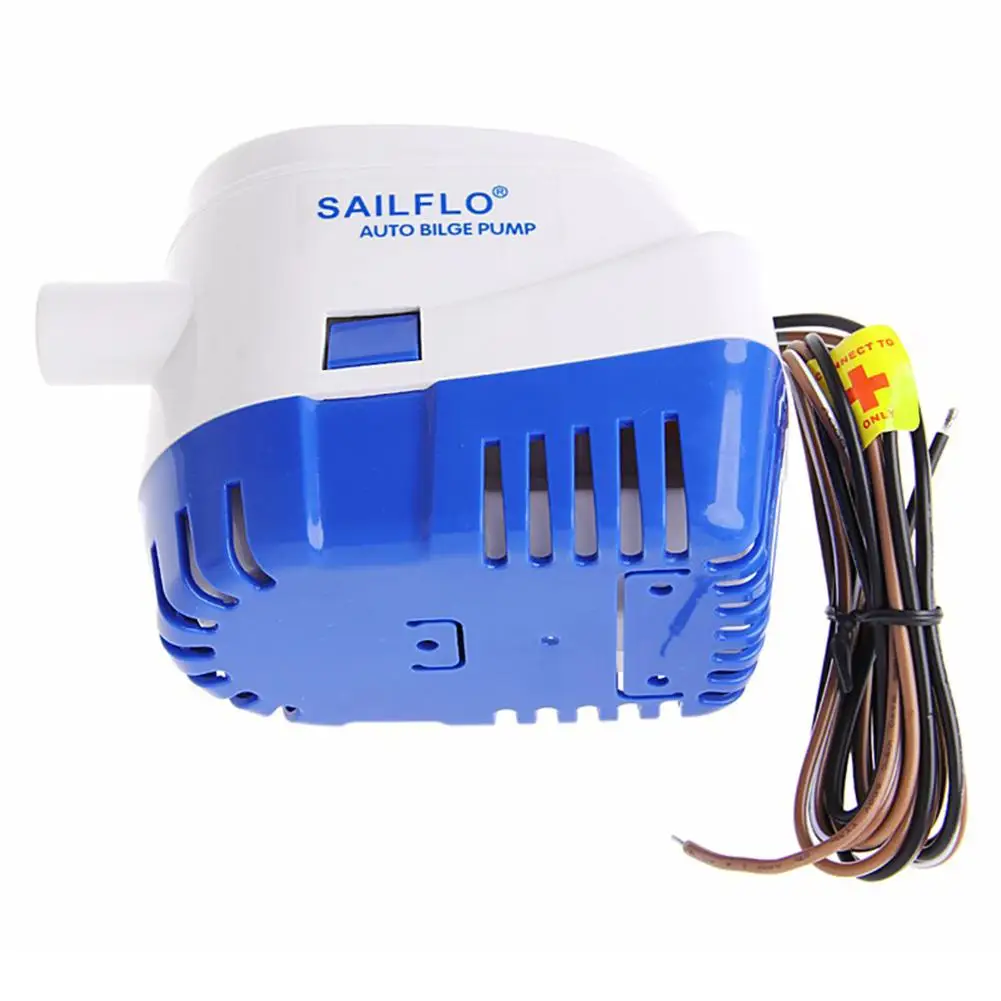 Лодка для плавания насос DC 12V/24V 750GPH Автоматический водяной Трюмный лодка