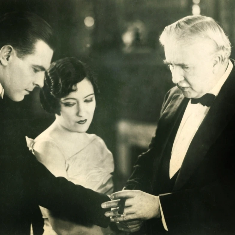 Untamed Lady L-R: Лоуренс Грэй Глория Суонсон Джозеф у. Смайли 1926. Фотопечать (28x22) | Дом и