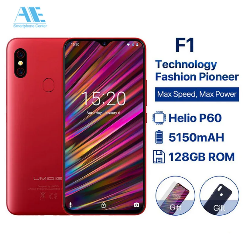 UMIDIGI F1 глобальная версия 6 3 &quotFHD + дисплей 4 ГБ 128 Восьмиядерный Водонепроницаемый
