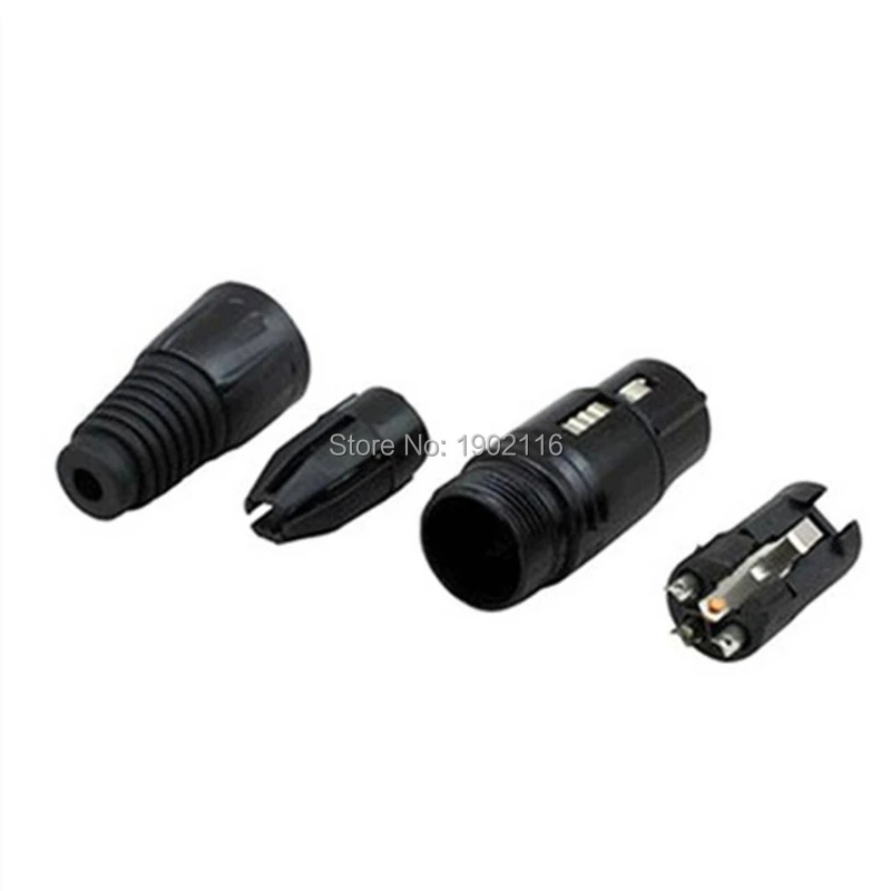 10 пар 3 контактный XLR микрофон аудио разъем штекер + гнездо мужские и женские