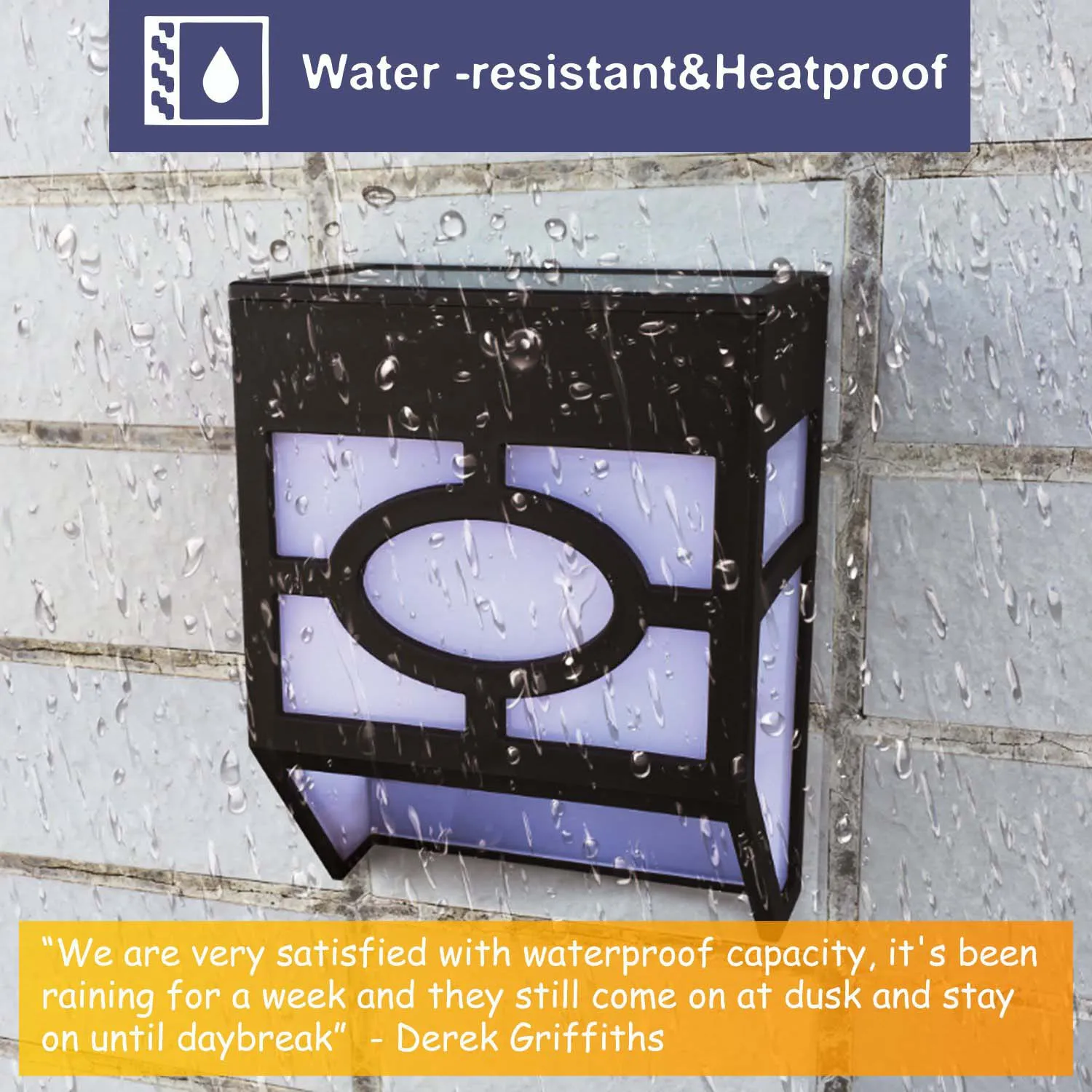 Солнечный забор 2 режима солнечные светодиодные наружные Настенные светильники