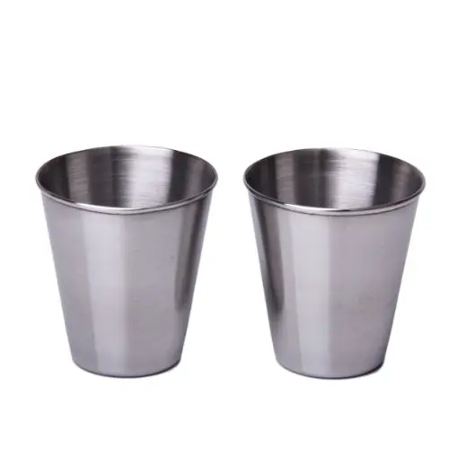 Новый 2 шт нержавеющая сталь бокал вина чашки 5 OZ|Плоские фляги| |