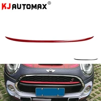 kjautomax front grille pc decoration cover stripe for mini cooper f55 f56 r60 car styling accessories