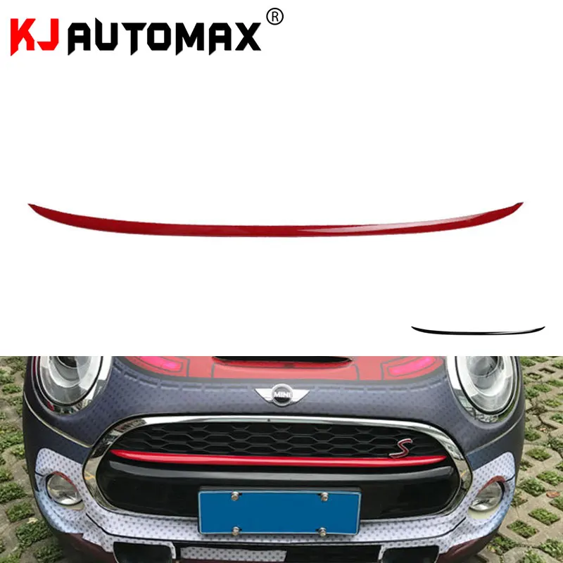 KJAUTOMAX передняя решетка украшение для ПК полоса покрытия Mini Cooper F55 F56 R60 автомобиля