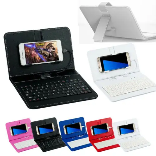 Защитный чехол-кобура с проводной клавиатурой для Android мобильный телефон | Дом и