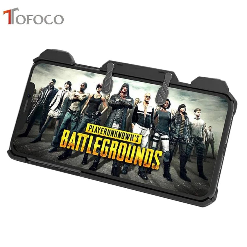 Джойстик для смартфона PUBG 2 в 1 чехол iPhone 6 6s 7 8 X XS|Геймпады| |