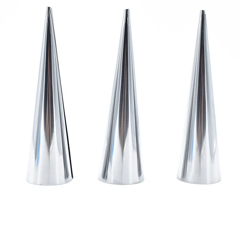 1 шт. из нержавеющей стали трубы конической формы для роллов спиральные