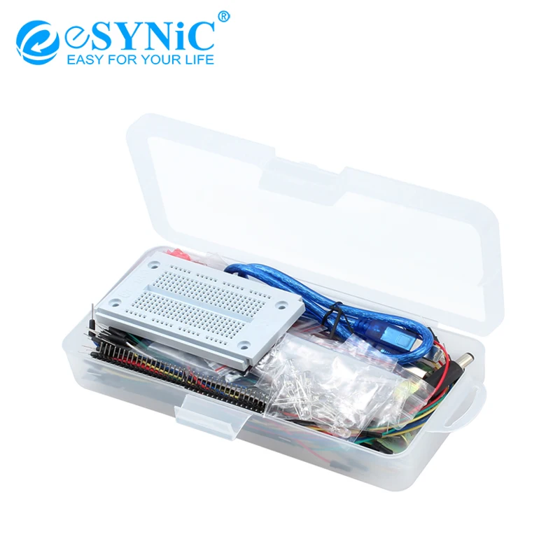 ESYNiC маленький стартовый набор для начинающих Arduino 1602 мотор LCD сервопривод