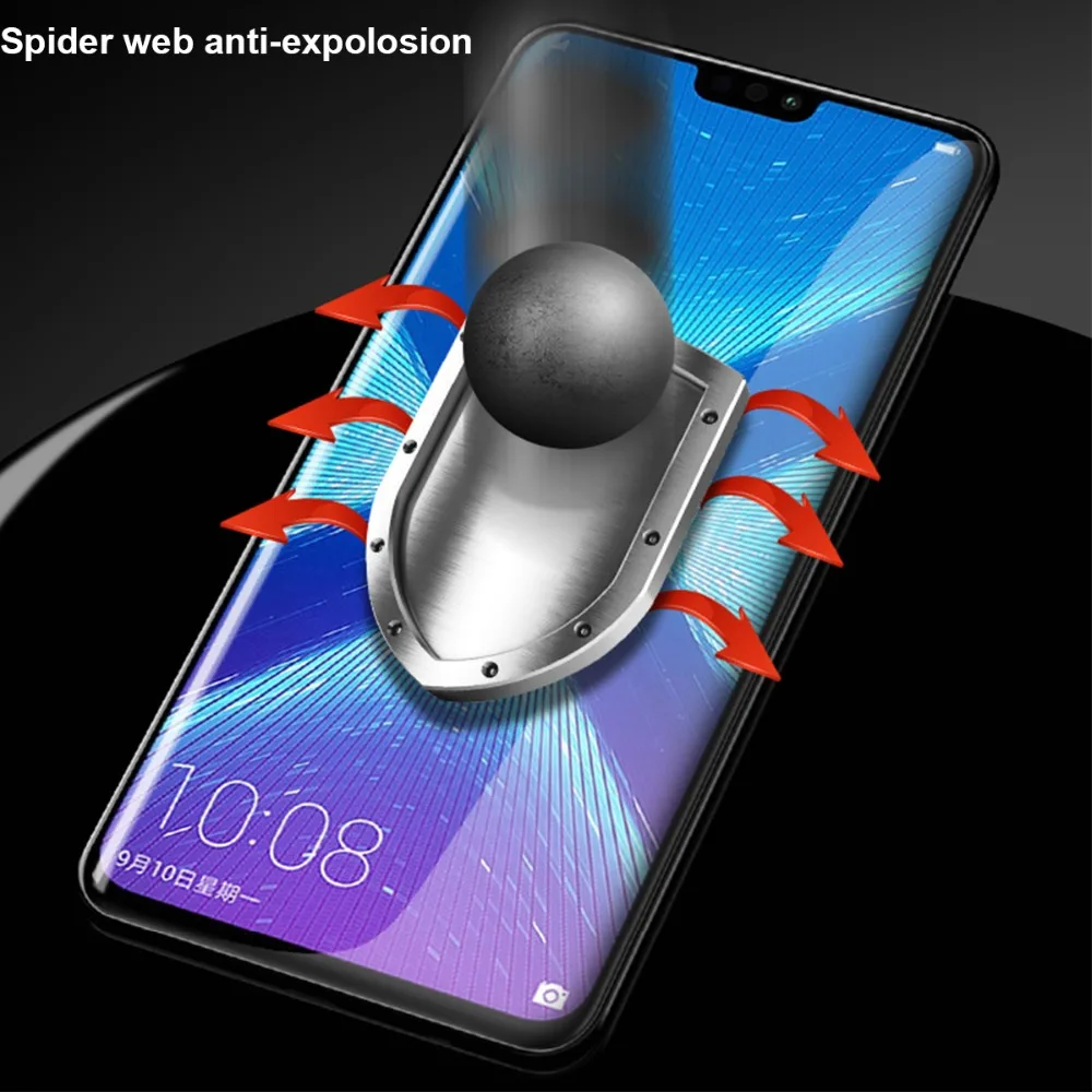 3D полное покрытие мягкая защитная пленка для LG G8 G7 thinQ V50 V30 V20 K8 K10 защита переднего