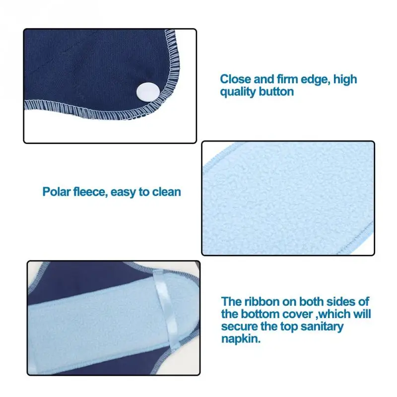 8 шт./комплект женские многоразовые прокладки для менструации|Подгузники