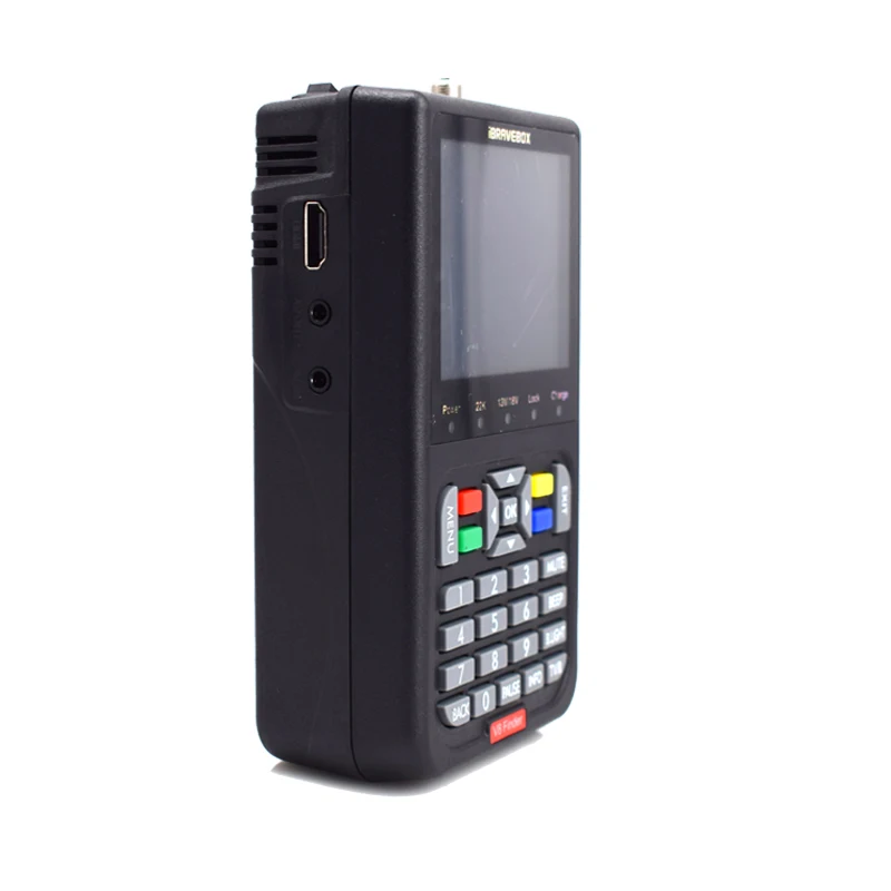 Ibravebox V8 Finder Hd Dvb-S2 Digital Satellite High Definition Sat Dvb S2 Meter 1080P(Us Plug) | Электроника