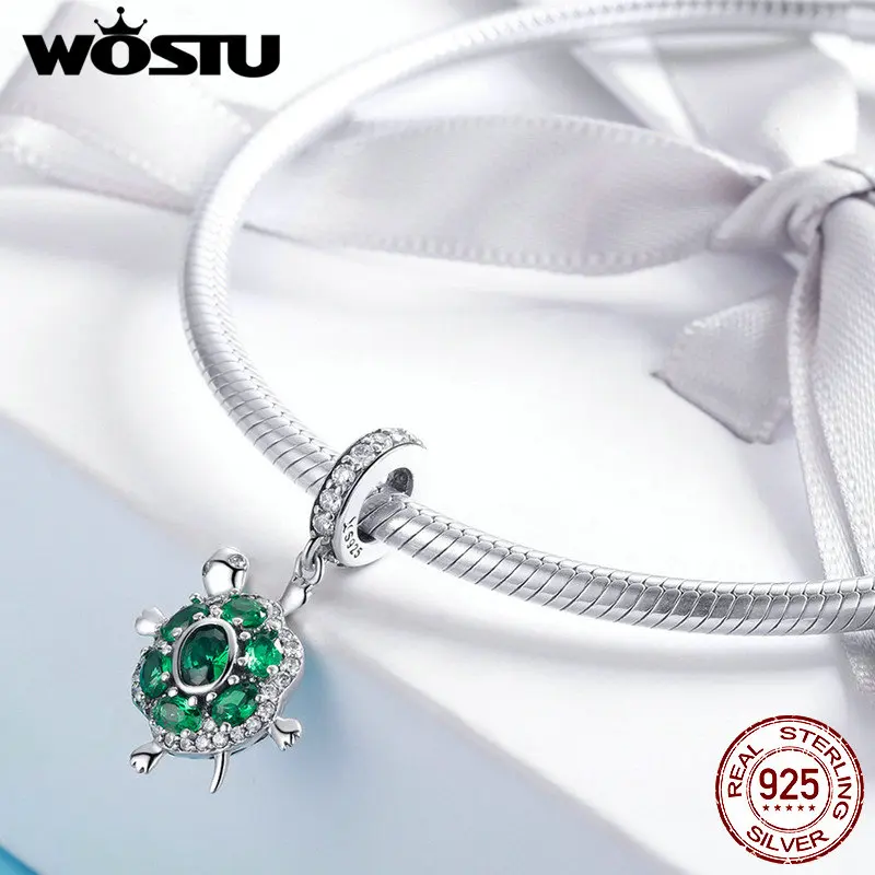 WOSTU популярный модный браслет и ожерелье из 100% стерлингового серебра 925 пробы с