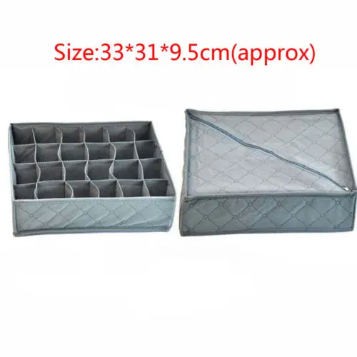 3Psc нижнее белье носок Галстук Органайзер Ящик для хранения бюстгальтер брюки