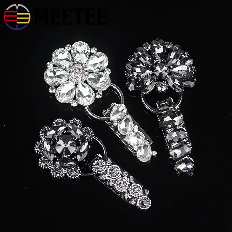 Meetee 1 шт. 50*95 мм/45*90 мм/42*86 мм Высококачественный горный хрусталь Утконос Кнопка DIY