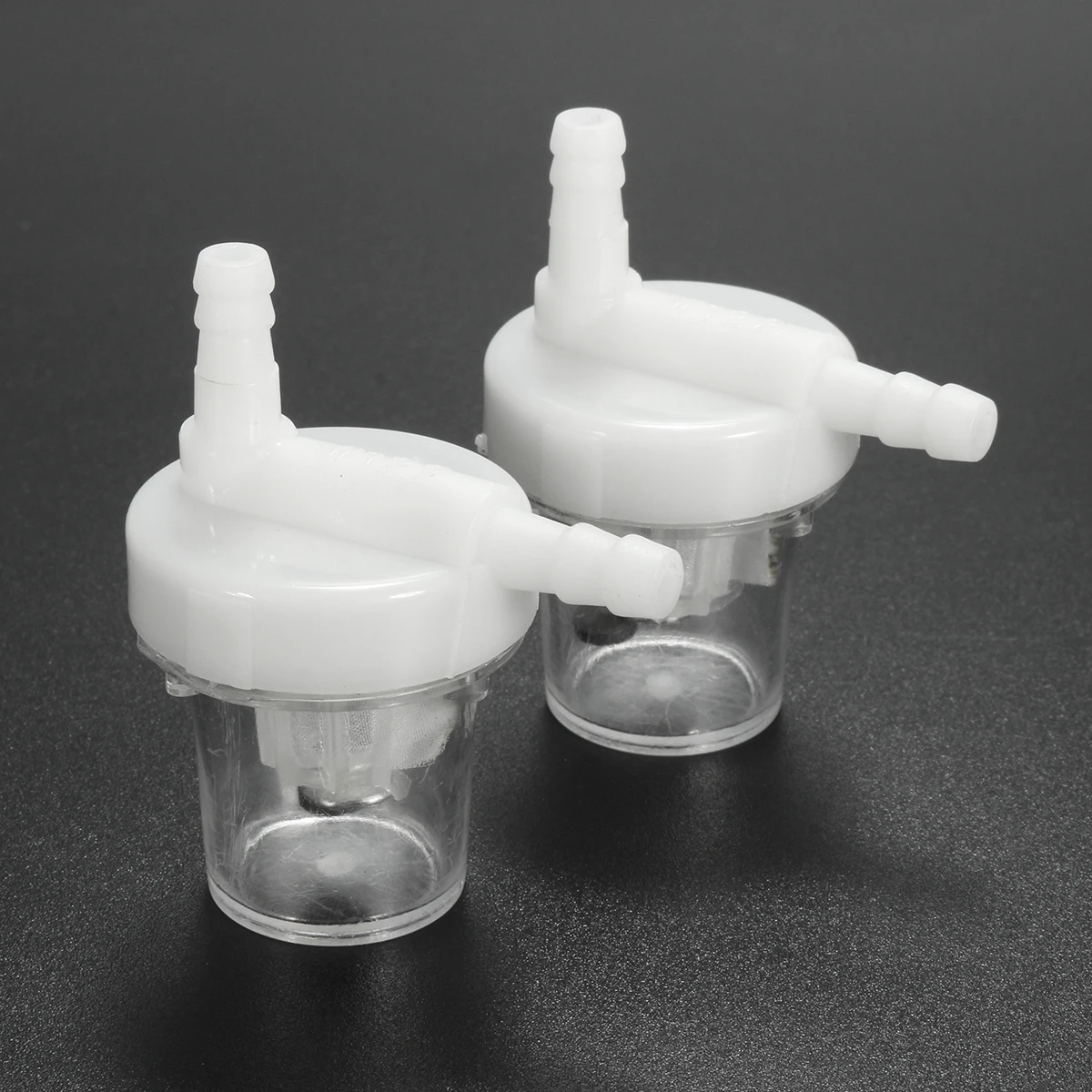 Универсальный топливный фильтр парный 1/4 дюйма 6 мм для мотоцикла бензинового и