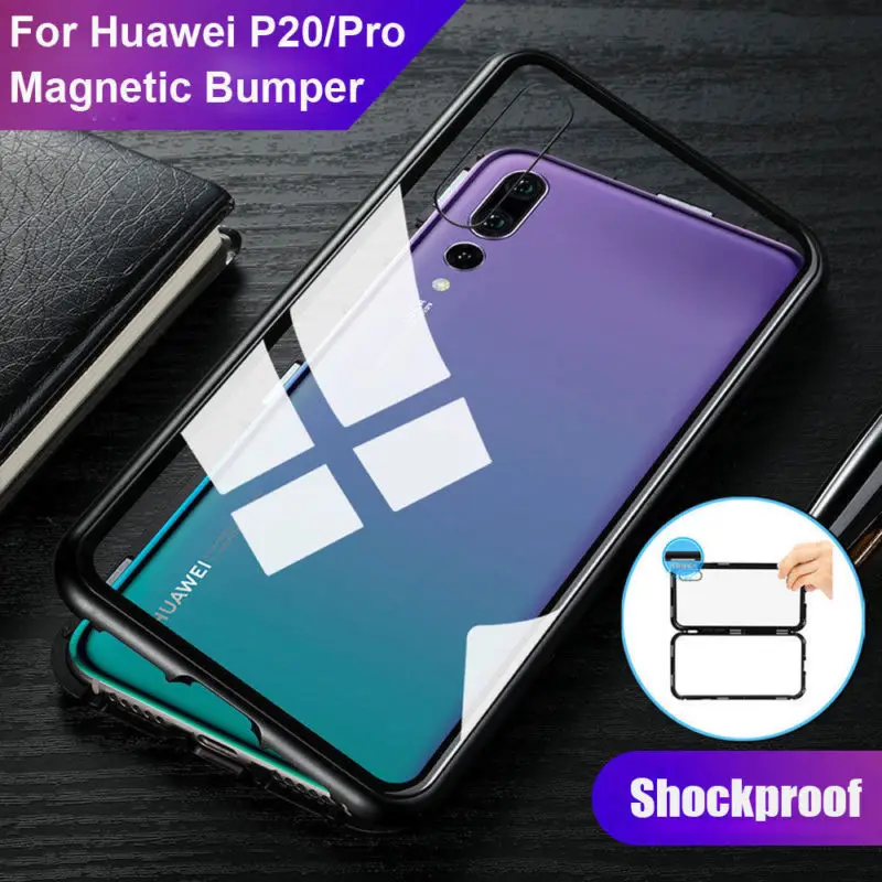 360 магнитный адсорбционный чехол для huawei mate 20 Pro 10 полное покрытие роскошное