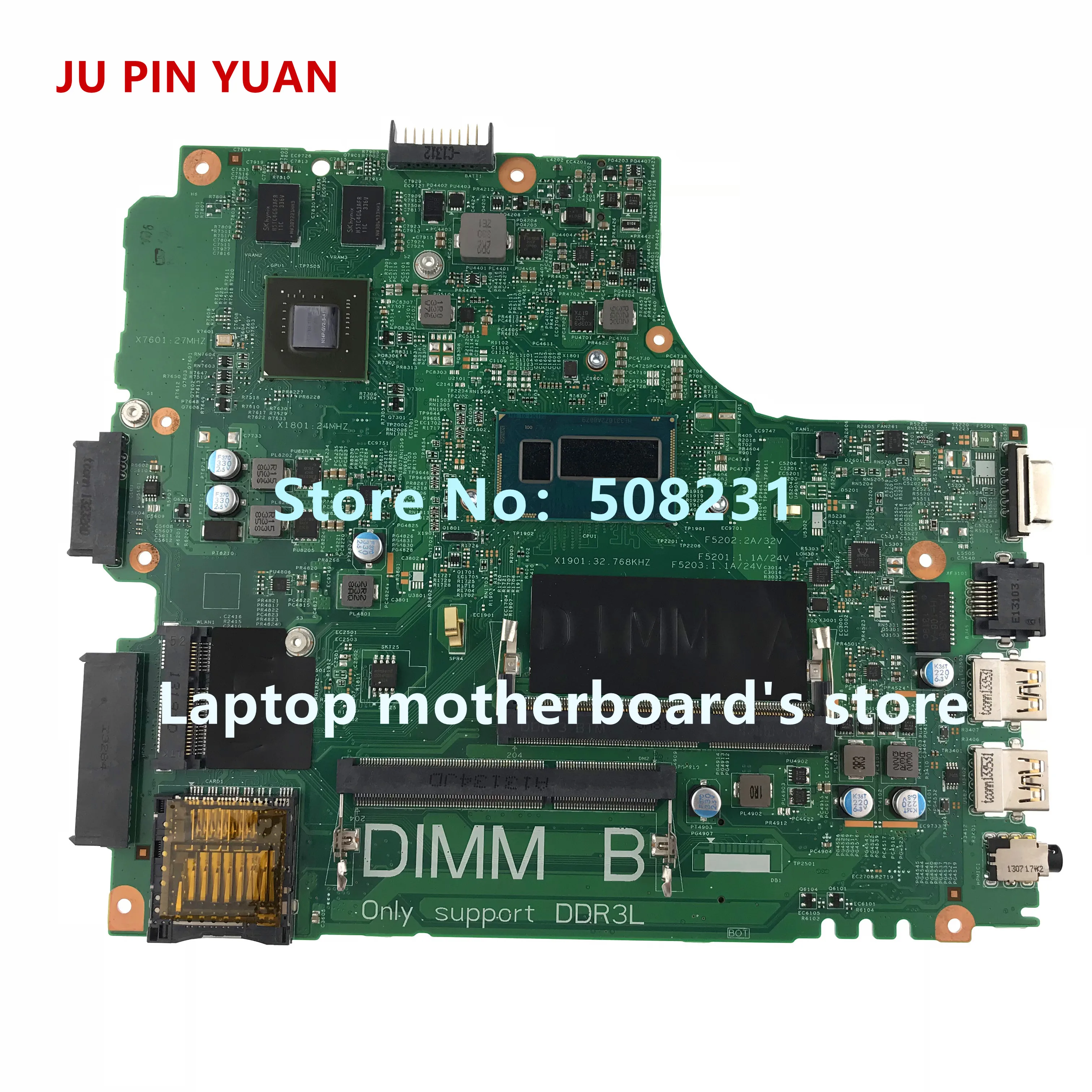 

CN-0NJ6T0 0NJ6T0 NJ6T0 Mainboard For DELL Latitude 3440 Laptop Motherboard with I3-4010U GT740/2G Fully Tested