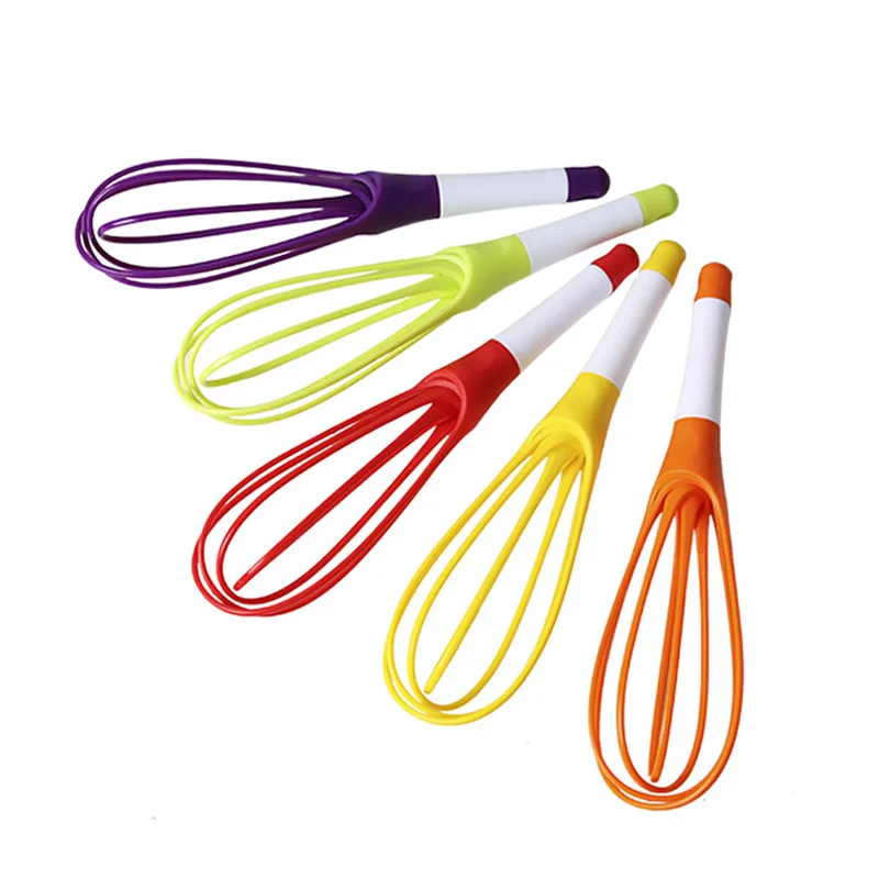 Складной пластиковый Миксер для яиц 2 в 1 случайных цветов ручной миксер блендер