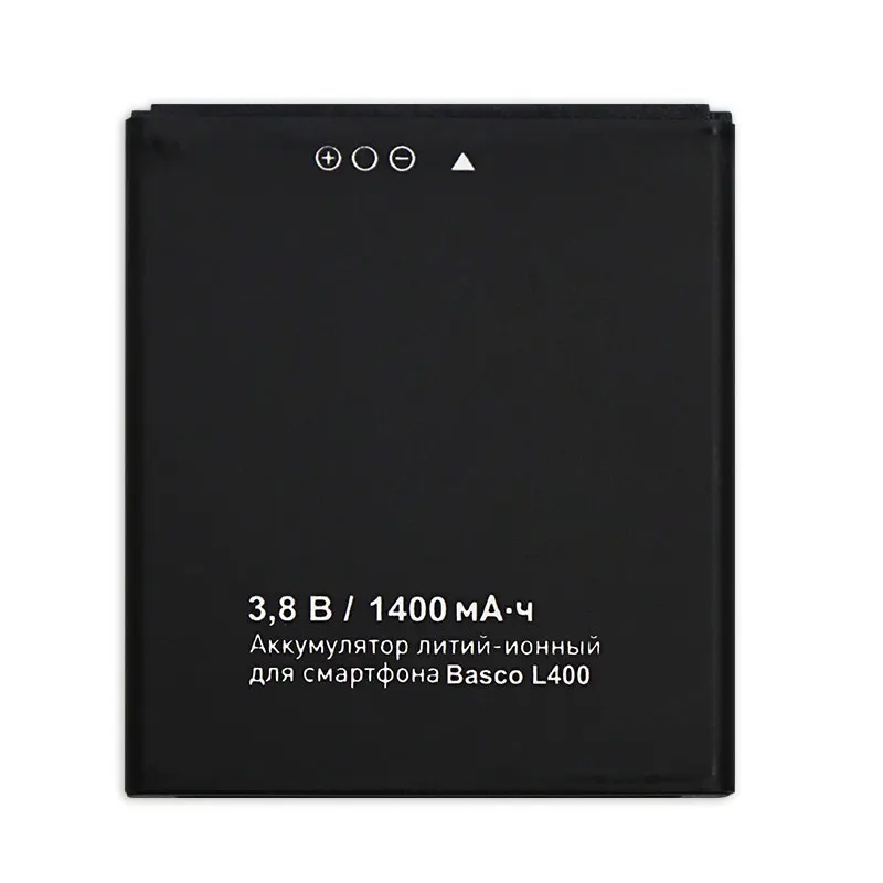 Mcdark 1400 мА/ч L400 Батарея для телефона Jinga Basco запасные батареи сотового