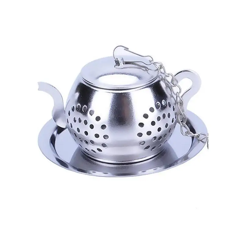 High Quality Teapot Shape Tea Infuser Spice Flower Strainer Herbal Filter Kitchen Teaware Accessories Ball Teesieb A35 | Дом и сад