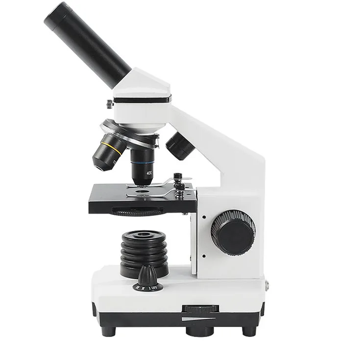 

Профессиональный Биологический микроскоп 64X-640X со светодиодсветодиодный светкой вверх/вниз
