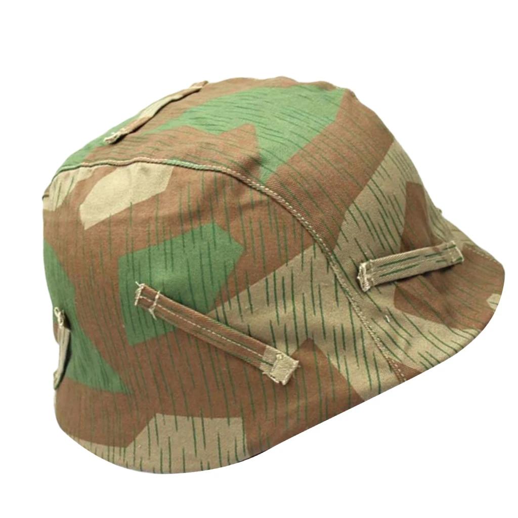Repro WWII немецкий M35 M40 M42 Камуфляжный двусторонний Тактический шлем, защитный шлем для мужчин