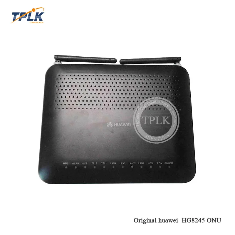 Лучший peice 10 шт. Хуа Вэй GPON HG8245 беспроводная сеть ONU с 4GE + 2 порта Голос WIFI Echolife