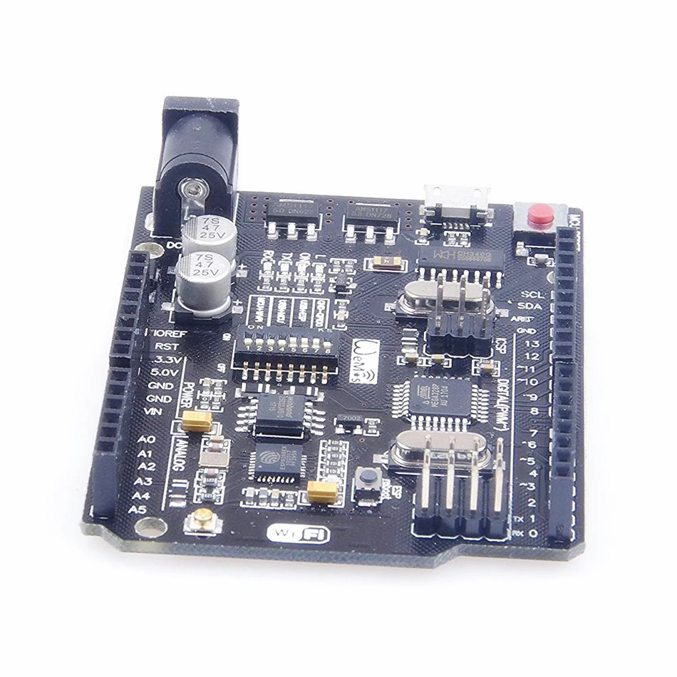 UNO + WiFi R3 ATmega328P ESP8266 флуоресцентная память 32 Мб CH340G для Arduino Uno NodeMCU WeMos ESP8266|Запасные