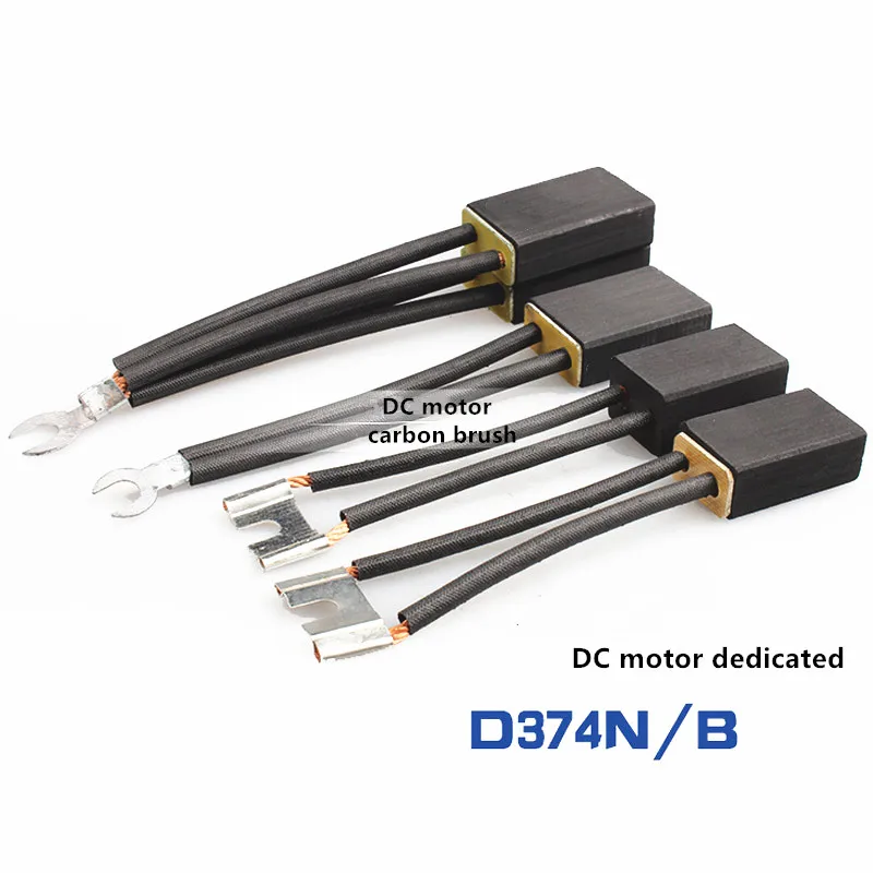 Износостойкие графитовые угольные щетки с двигателем постоянного тока D374N