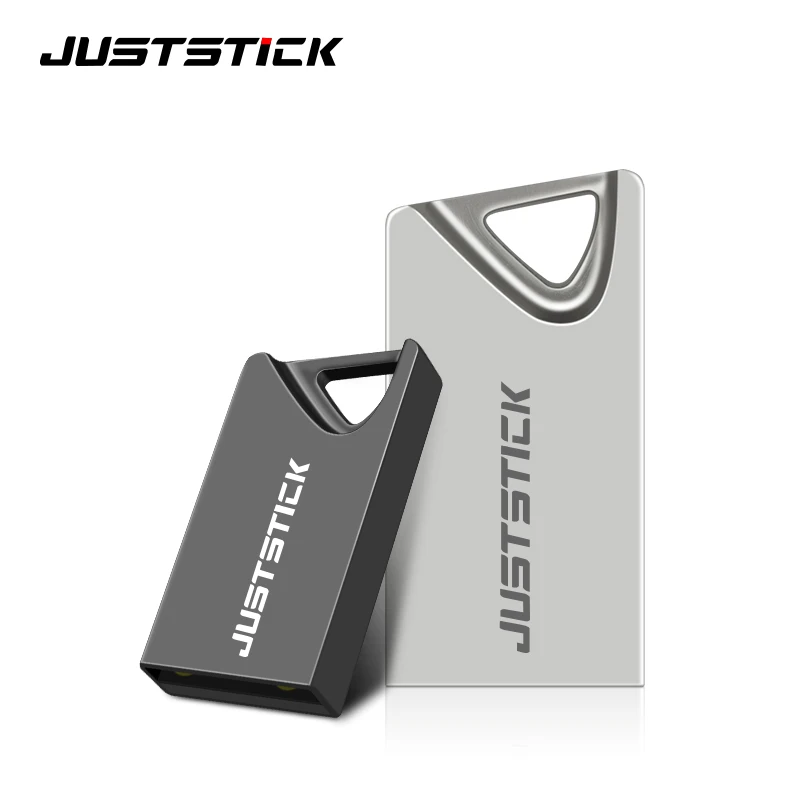 JUSTSTICK высокоскоростной металлический миниатюрный USB флеш-накопитель Drive 16 ГБ 32 64
