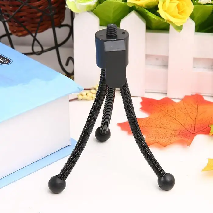 Мини Гибкий штатив для камеры Гора телефон GoPro черный аксессуары|Штативы| |