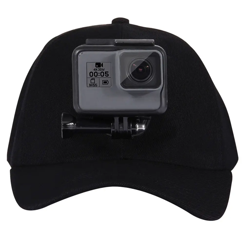 Для Go Pro Аксессуары для улицы Солнцезащитная шляпа Topi бейсболка с держателем