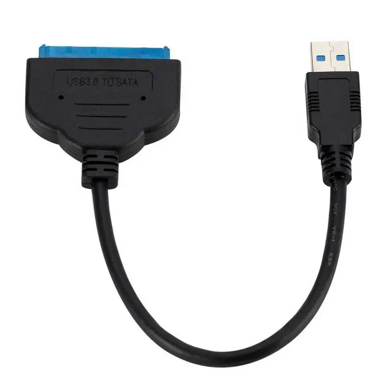 Новый USB 3 0 SATA кабель конвертер скорость до 6 Гбит/с подключается 2 5 дюймовый