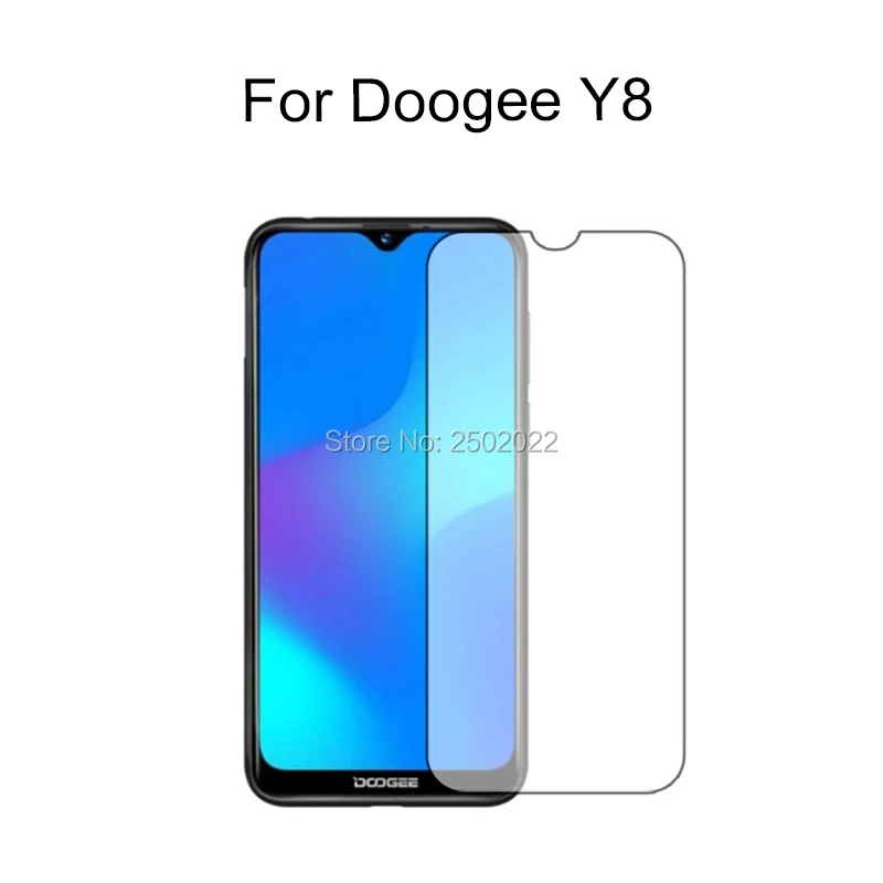 Защитное закаленное стекло Для Doogee Y8 защита экрана премиум Пленка 6 1 дюйма