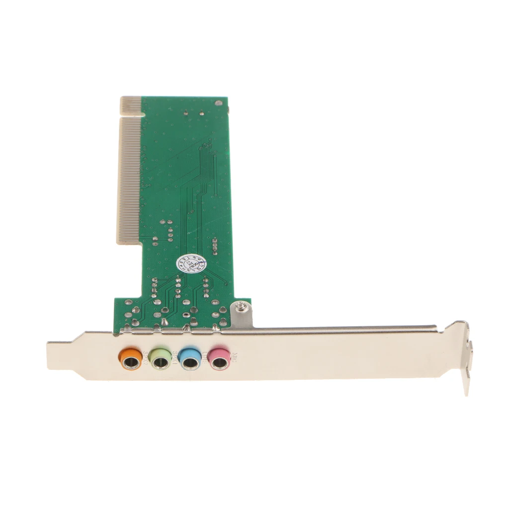 Звуковая карта Dovewill PCI 8738 встроенная звуковая 5 1 каналов с объемным звуком