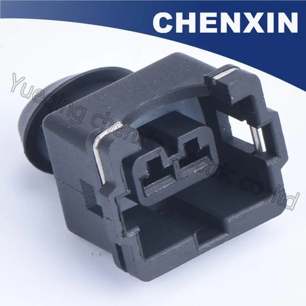 Black 2 pin car waterproof auto connectors (3.5) female Fuel Injector nozzle Auto Connector 282190-1 | Автомобили и мотоциклы