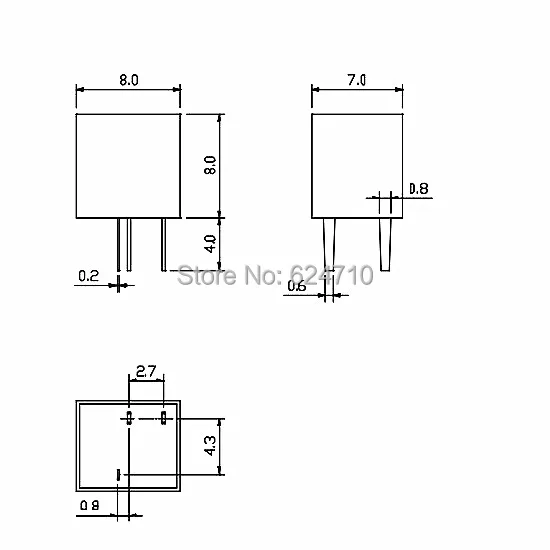 Фонарь SFPLA450KH1A SFPS450H 1 + 2 SFPLA450K 450H DIP 3 450 кГц сопротивление сигнала 2kohms|Реле| |