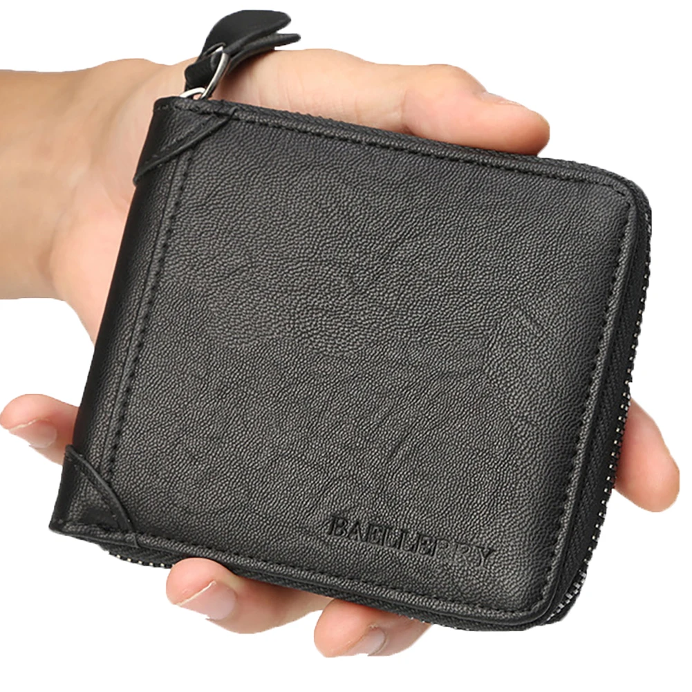 

Unique Men watches Stainless Steel Quartz Wrist Watch for Boy Boyfriend Malfunction Hasp Wallet for Dad Husband Christmas Gift