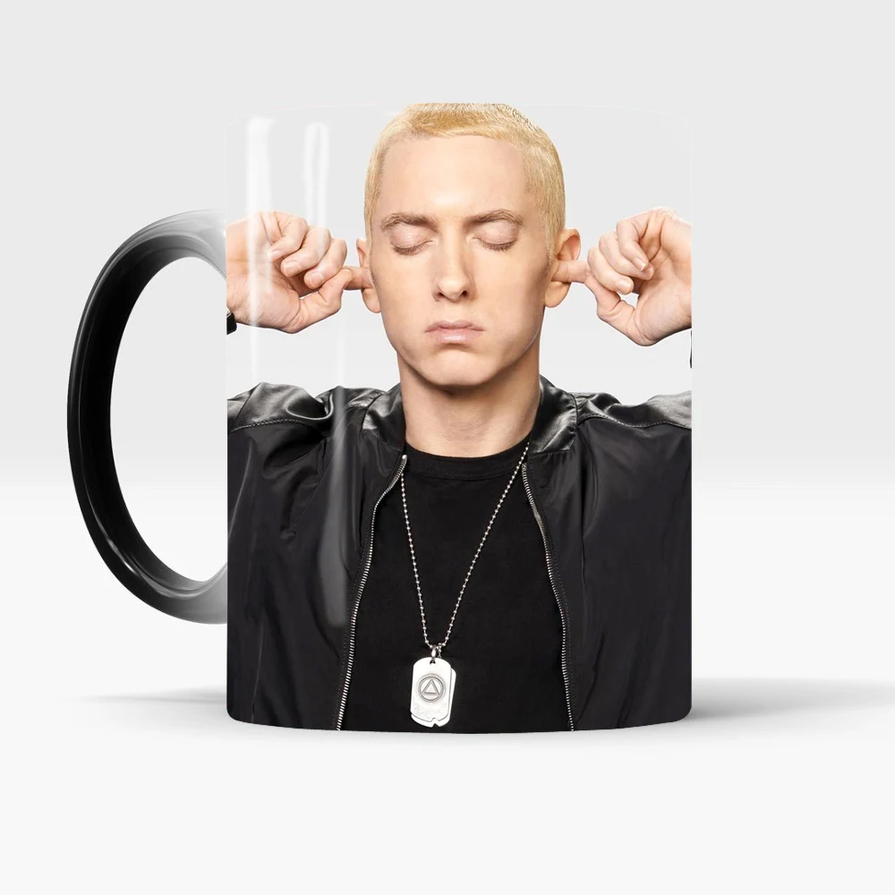 Волшебная кружка Eminem кофейные кружки пивной чай керамическая чашка меняющие