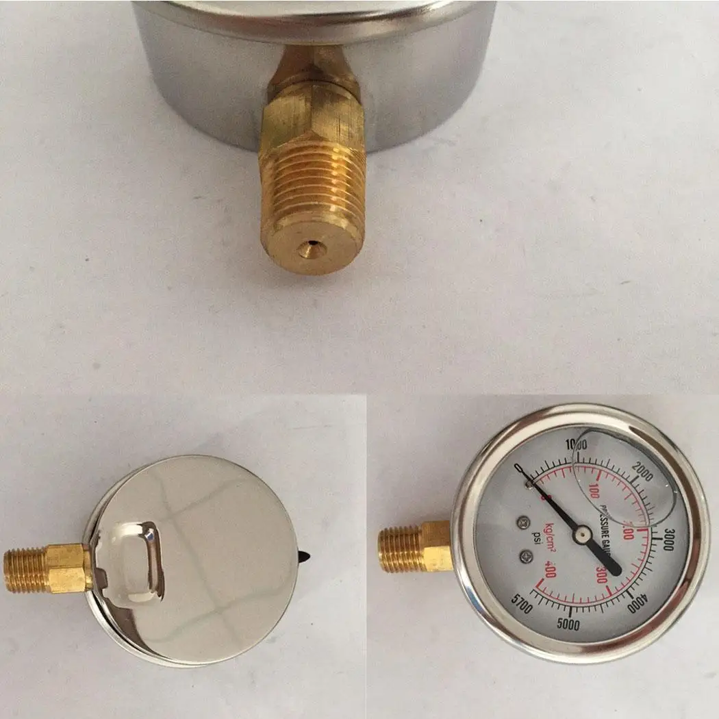 Манометр бассейн фильтр воды давление циферблат гидравлическое повседневное