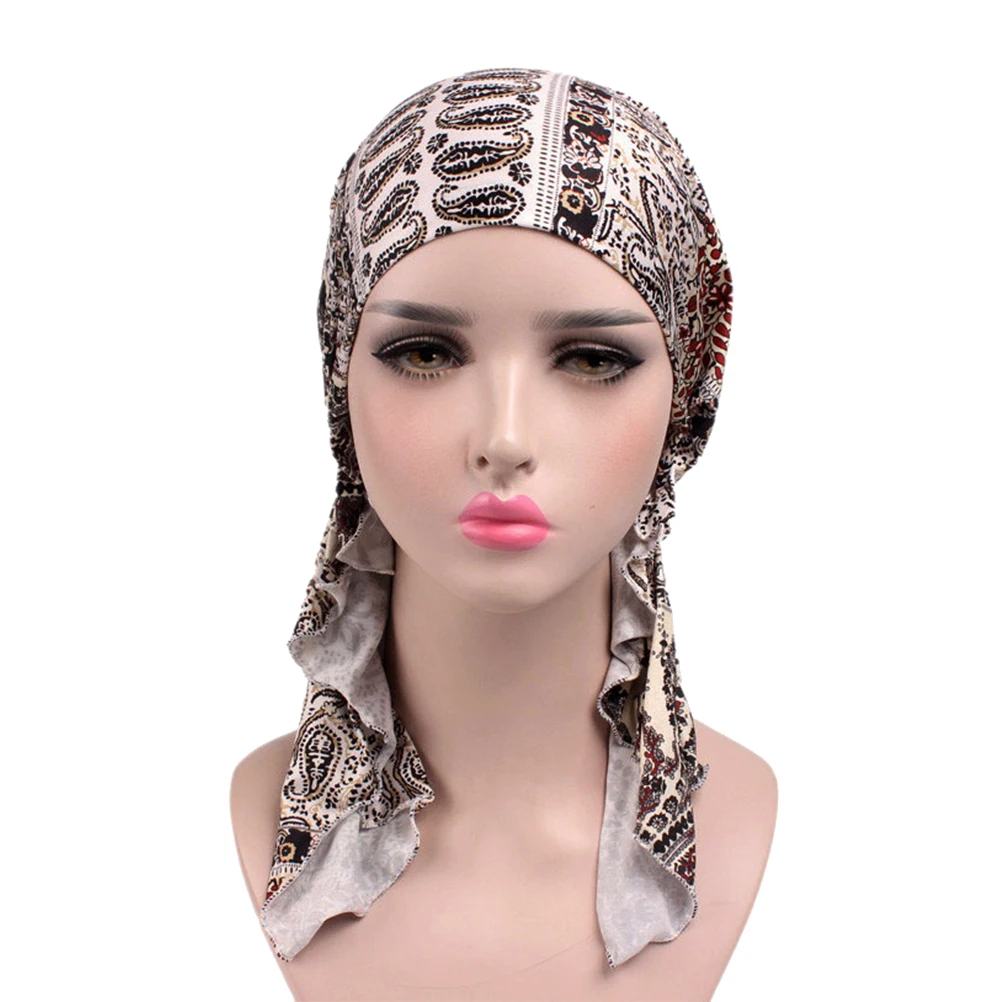 Головной убор хлопок дышащая эластичная ткань против болезни платок Ночная