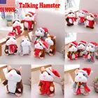 Новинка 2019, Шуточный хомяк, говорящая мышь, питомец, детские рождественские подарки, говорящий хомяк, Симпатичные плюшевые игрушки, говорящая игрушка со звукозаписью